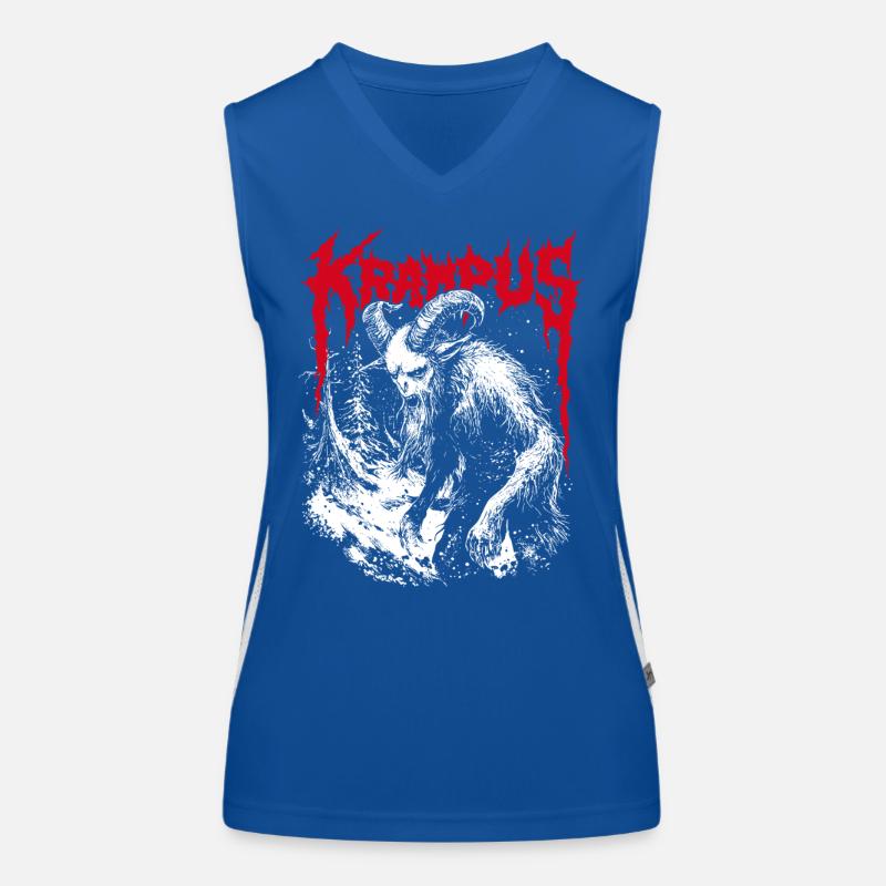 KRAMPERL ST. NICHOLAS KRAMPUS DAY PERCHTEN KRAMPUS Women's Functional Contrast Tank Top