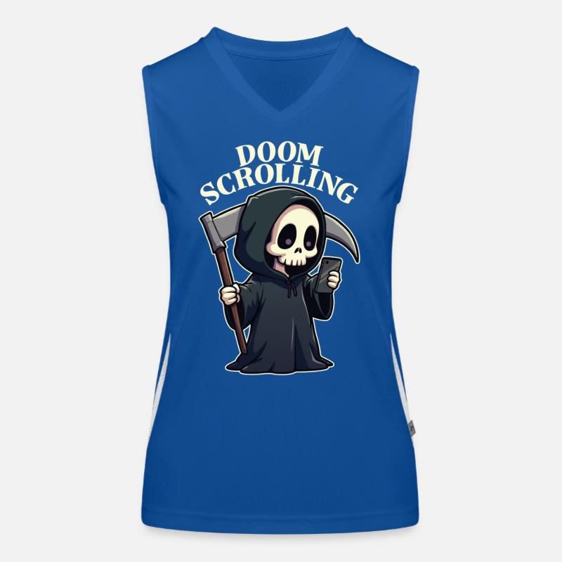 Défilement de Doom Débardeur respirant contrasté Femme