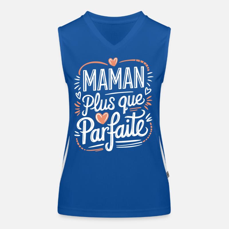 Maman plus que Parfaite Débardeur respirant contrasté Femme