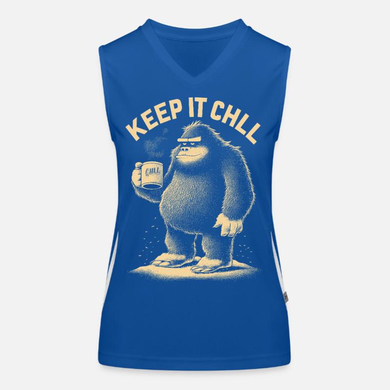 Keep it chillig Women's Functional Contrast Tank Top