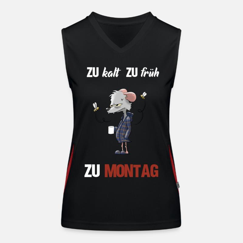 mad Monday Women's Functional Contrast Tank Top