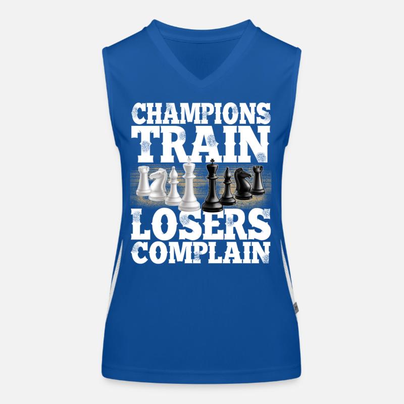 Échecs Débardeur respirant contrasté Femme