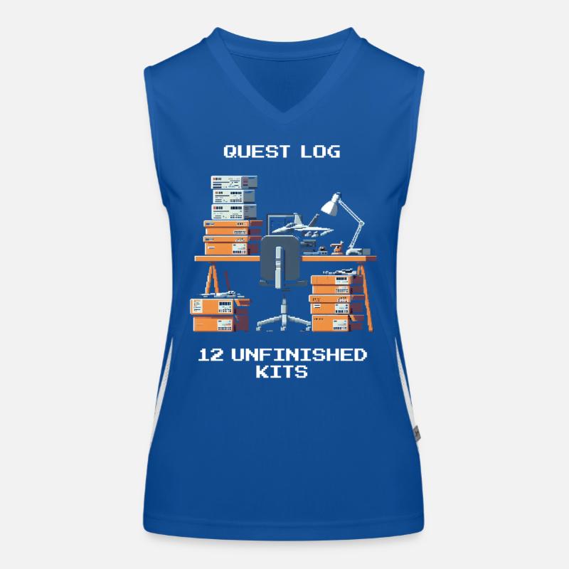 Quest Log: 12 Unfinished Kits | Model making Women's Functional Contrast Tank Top