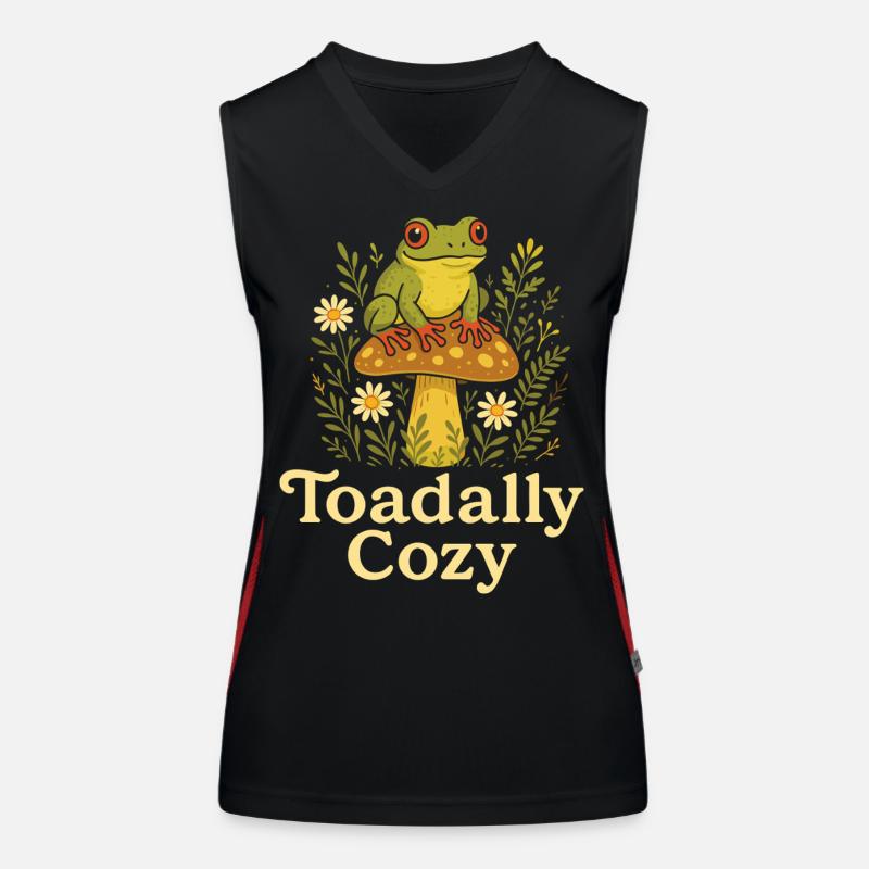 Tree Frog Humor Tree Frog Women's Functional Contrast Tank Top