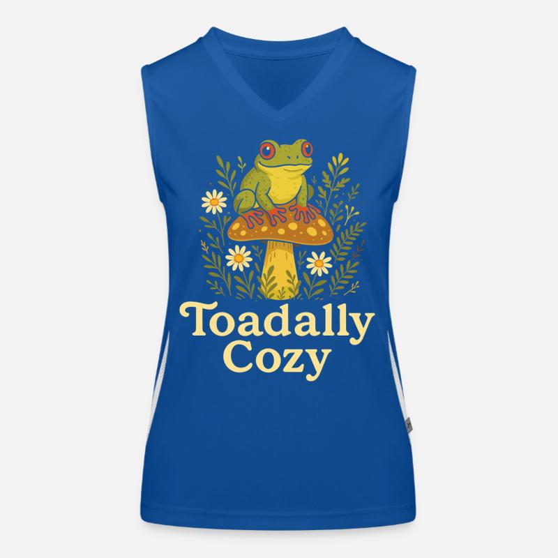 Tree Frog Humor Tree Frog Women's Functional Contrast Tank Top