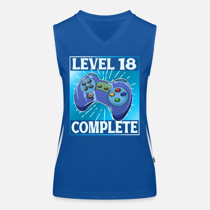 Level 18 Complete Funktionelles Kontrast-Tank Top für Frauen