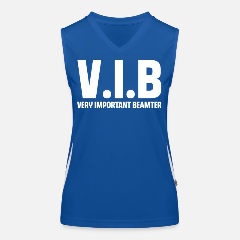 Beamter Funktionelles Kontrast-Tank Top für Frauen