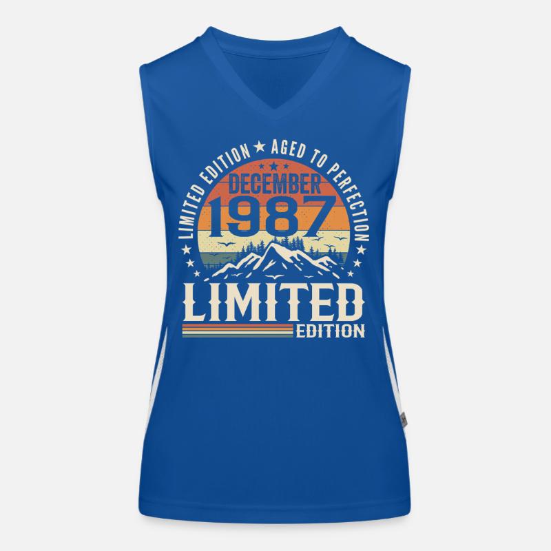 December 1987 Women's Functional Contrast Tank Top