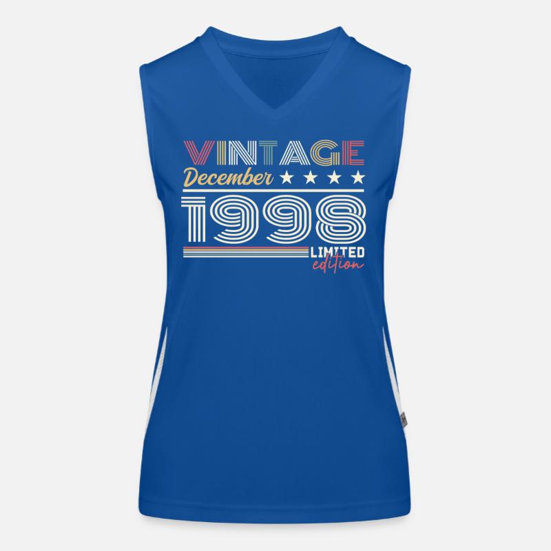 Cadeau Décembre 1998 Débardeur respirant contrasté Femme
