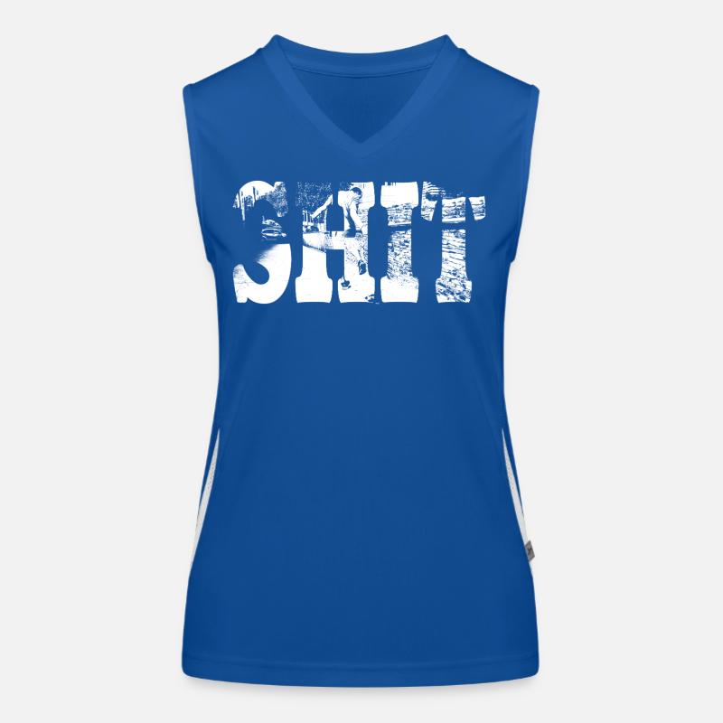 Shit Funktionelles Kontrast-Tank Top für Frauen