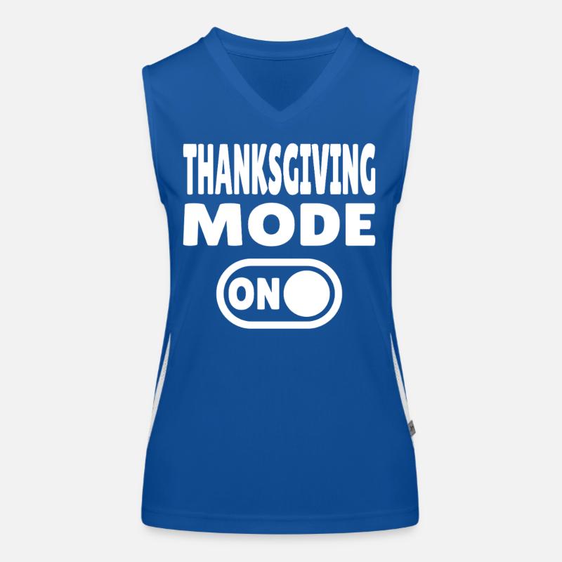 Mode Thanksgiving activé Débardeur respirant contrasté Femme