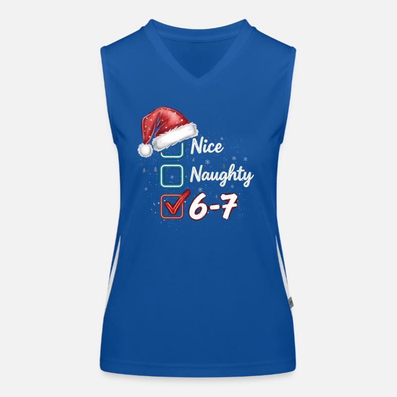 Nice Naughty 6-7  Funktionelles Kontrast-Tank Top für Frauen
