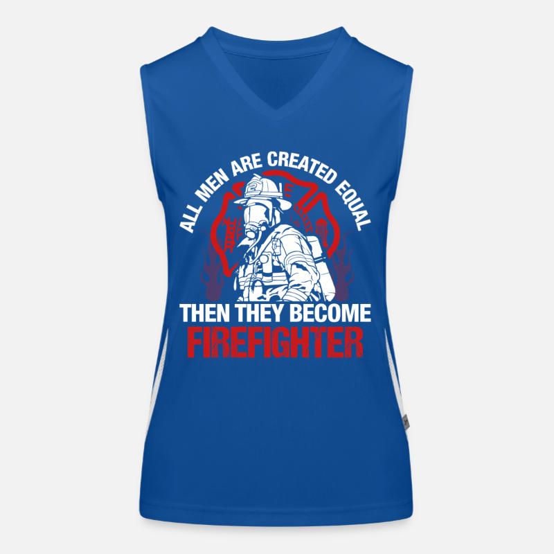 Pompiers Débardeur respirant contrasté Femme