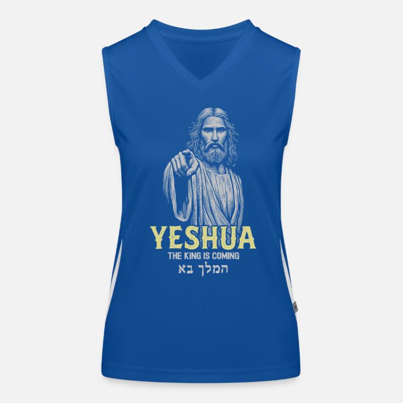Yeshua King arrive Débardeur respirant contrasté Femme