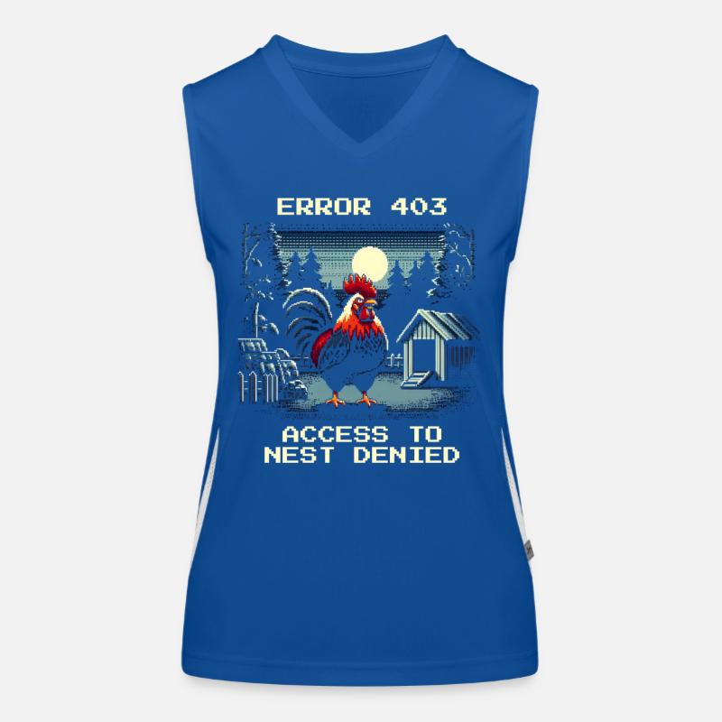 Accès refusé | Erreur Nest 403 Débardeur respirant contrasté Femme