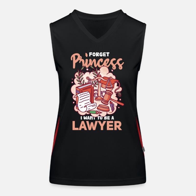Forget Princess – Les rêves de l’avocat Débardeur respirant contrasté Femme