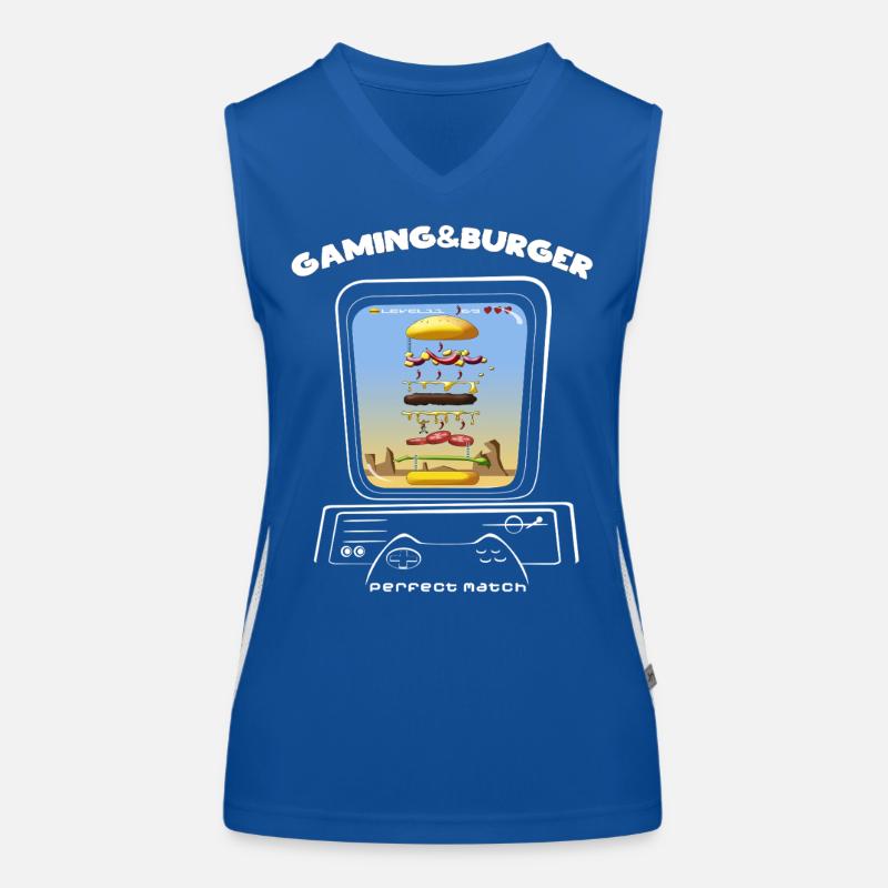 Camping Funktionelles Kontrast-Tank Top für Frauen