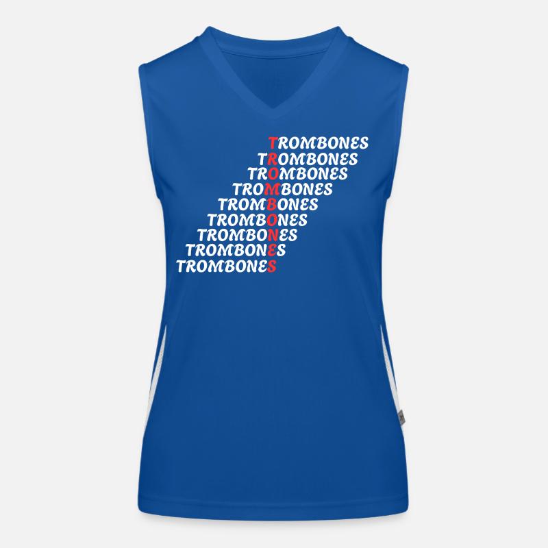 POSAUNEN Funktionelles Kontrast-Tank Top für Frauen
