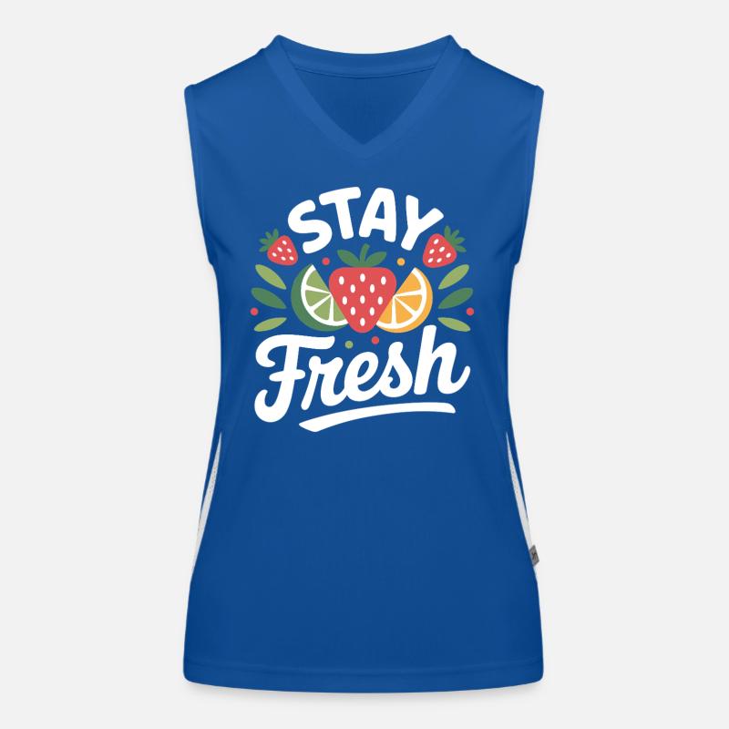 Reste tranquille Débardeur respirant contrasté Femme