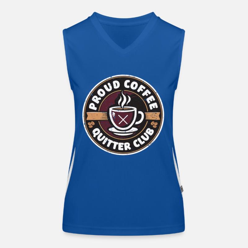 Kaffeeentzug Koffeinfrei Ex-Kaffeetrinker Funktionelles Kontrast-Tank Top für Frauen