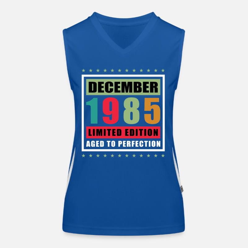 Décembre 1985 Débardeur respirant contrasté Femme