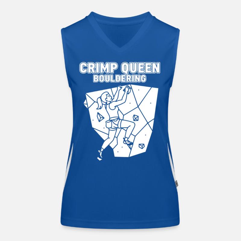 Escalade de Bloc Crimp Queen Fun Débardeur respirant contrasté Femme