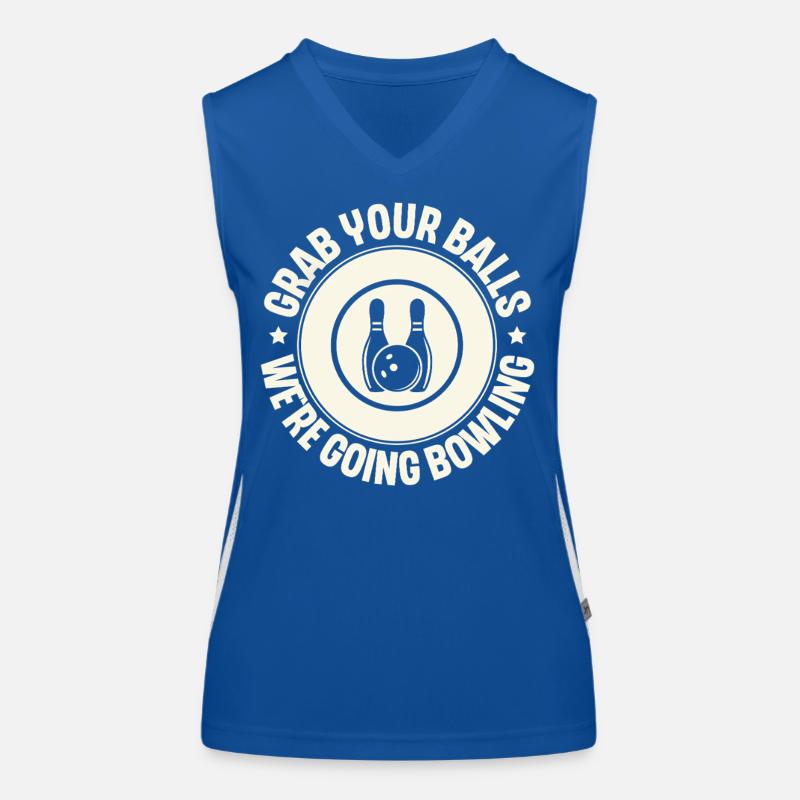 Bowling Débardeur respirant contrasté Femme