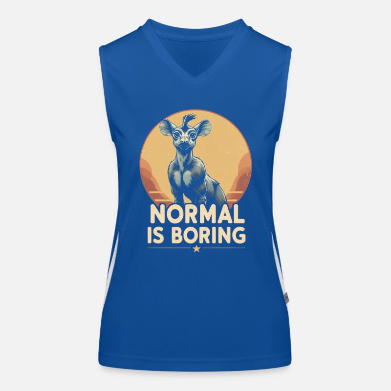 Le normal de niveau Okapi est ennuyeux Débardeur respirant contrasté Femme