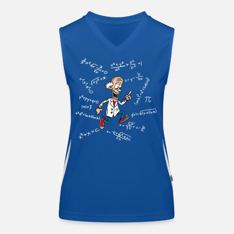 Mad Scientist Women's Functional Contrast Tank Top