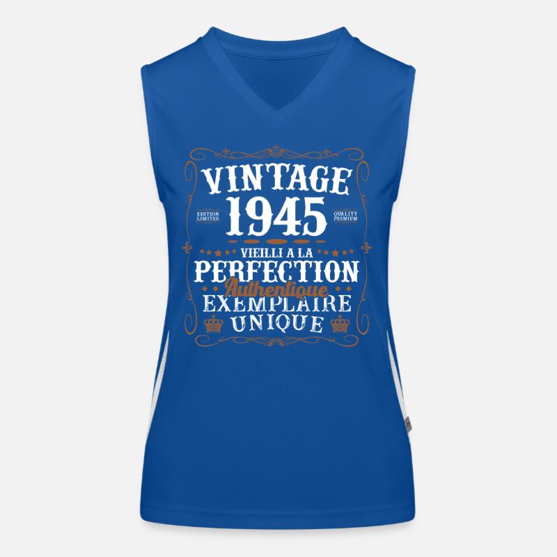 authentique_1945 Débardeur respirant contrasté Femme