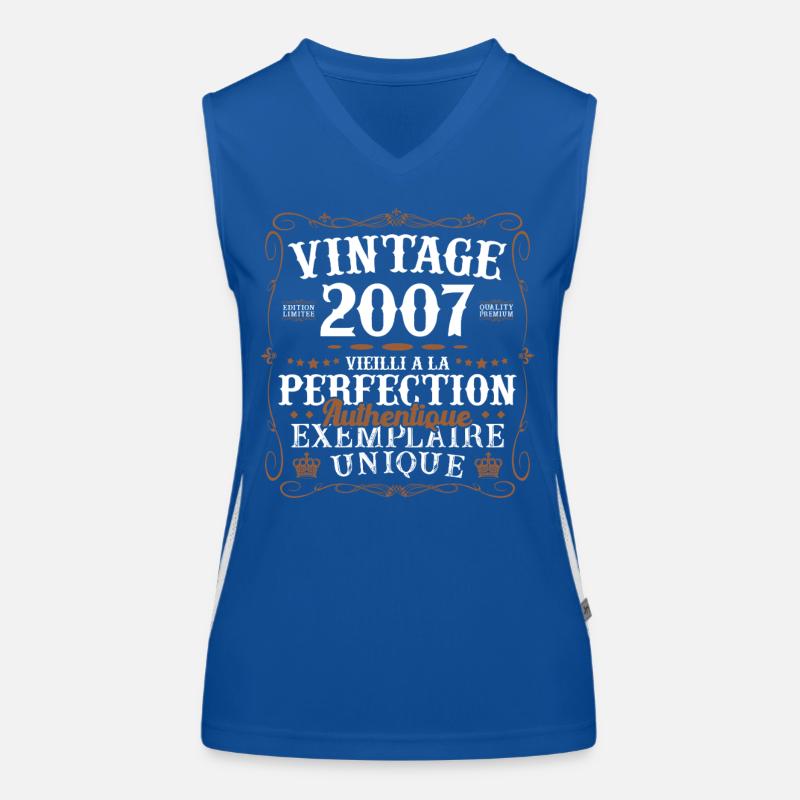 authentique_2007 Débardeur respirant contrasté Femme