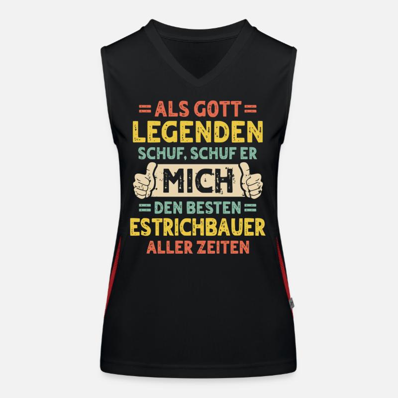 Constructeur de tables Débardeur respirant contrasté Femme