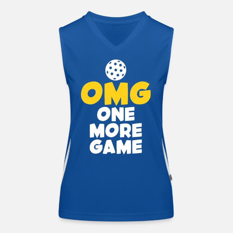 OMG: Noch ein Spiel Funktionelles Kontrast-Tank Top für Frauen