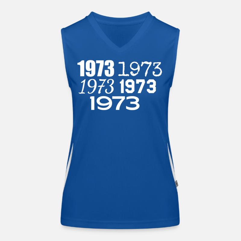 1973 Débardeur respirant contrasté Femme