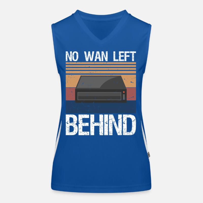 Funny Network Engineer Women's Functional Contrast Tank Top