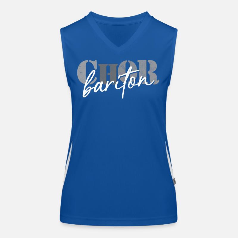 Baryton de chœur Débardeur respirant contrasté Femme