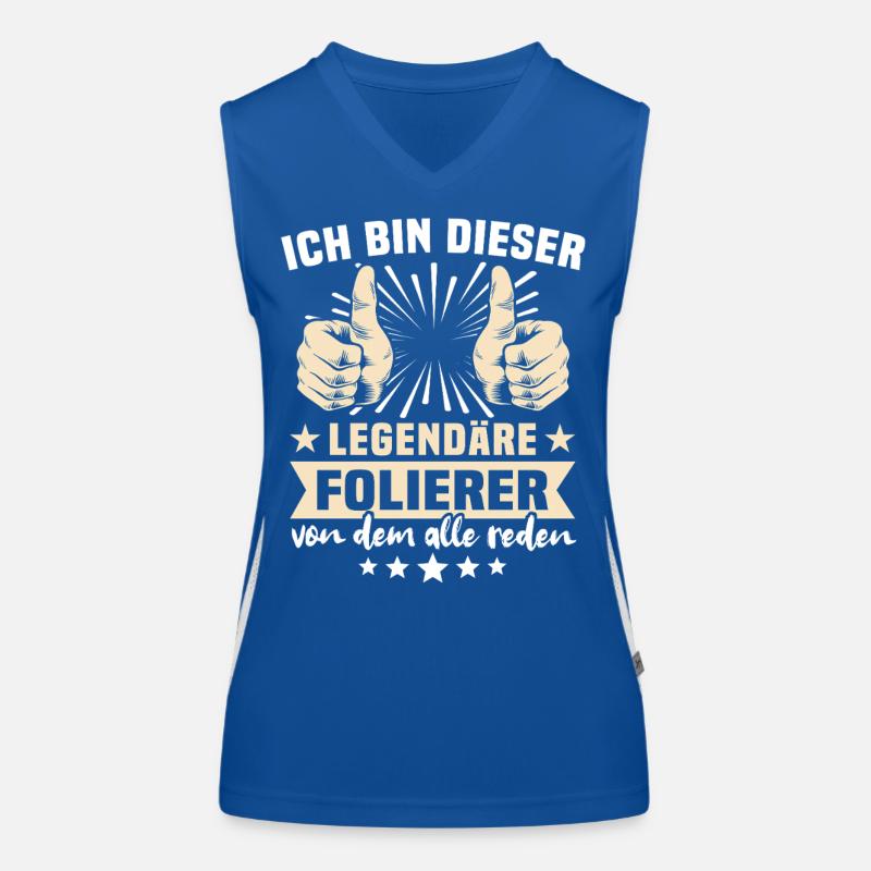 Dictons de Folier Débardeur respirant contrasté Femme