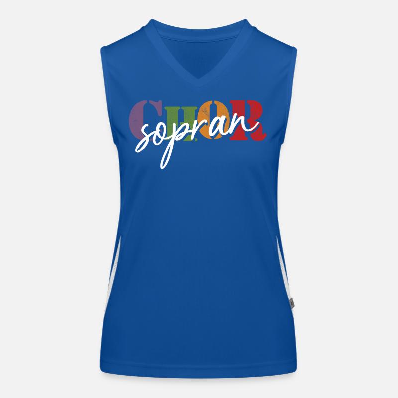 Choir Soprano Women's Functional Contrast Tank Top
