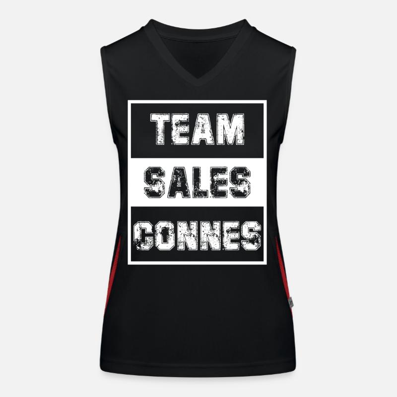 Team Sales Connes - Brigitte Controversy Women's Functional Contrast Tank Top