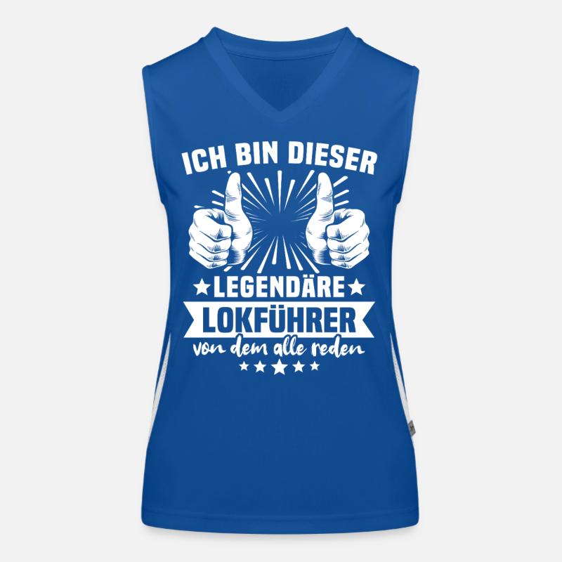 Train Driver Legend Women's Functional Contrast Tank Top