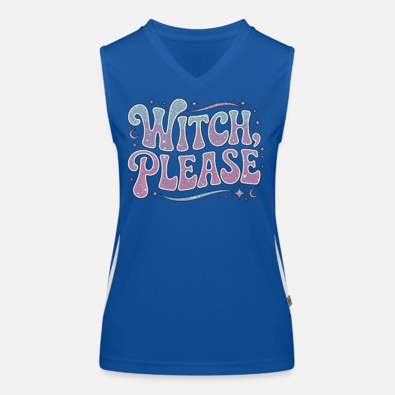 Witchcraft Witch Please Loves Sorcery Spellcaster Funktionelles Kontrast-Tank Top für Frauen