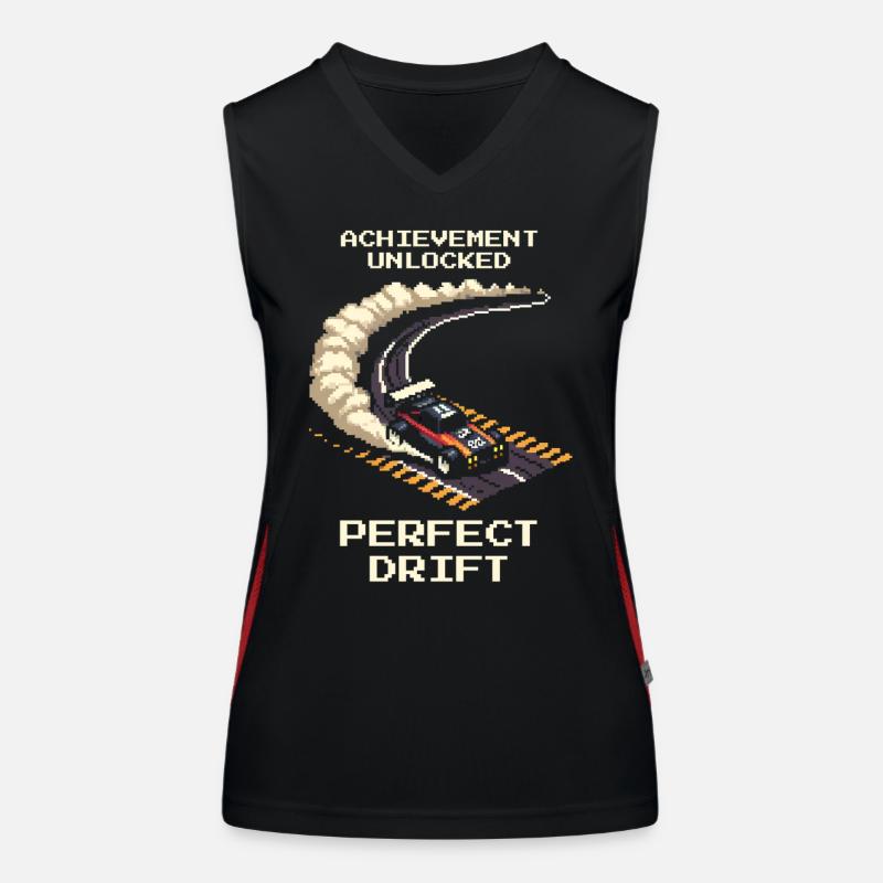 Achievement: Perfect Drift | RC Drift Women's Functional Contrast Tank Top