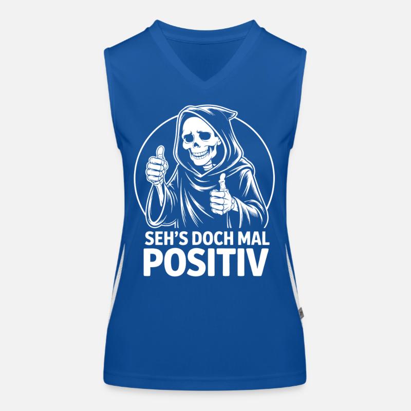 Pros: Grim Reaper Women's Functional Contrast Tank Top