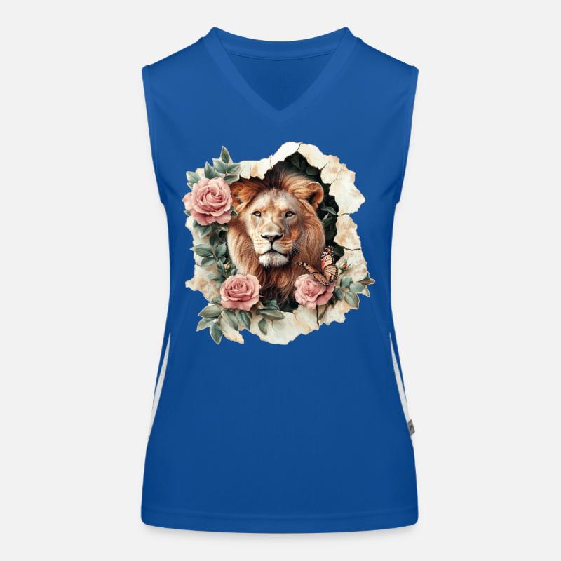 Lion Débardeur respirant contrasté Femme