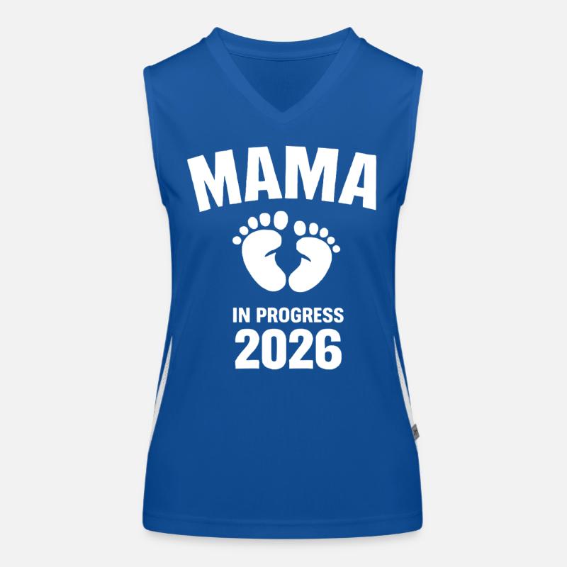 Mama in Progress 2026 Women's Functional Contrast Tank Top