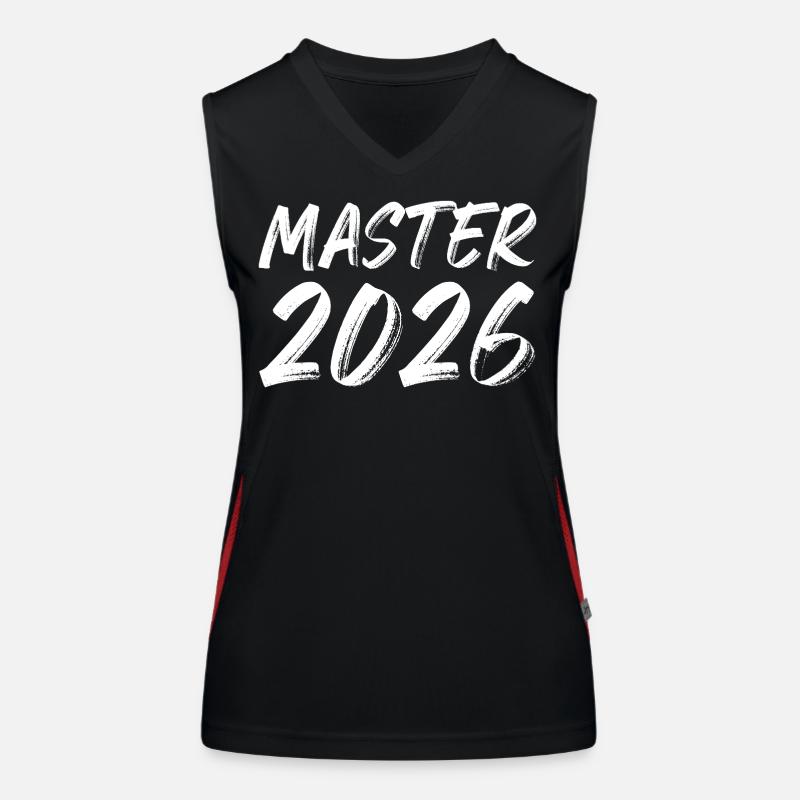 Master 2026 Funktionelles Kontrast-Tank Top für Frauen