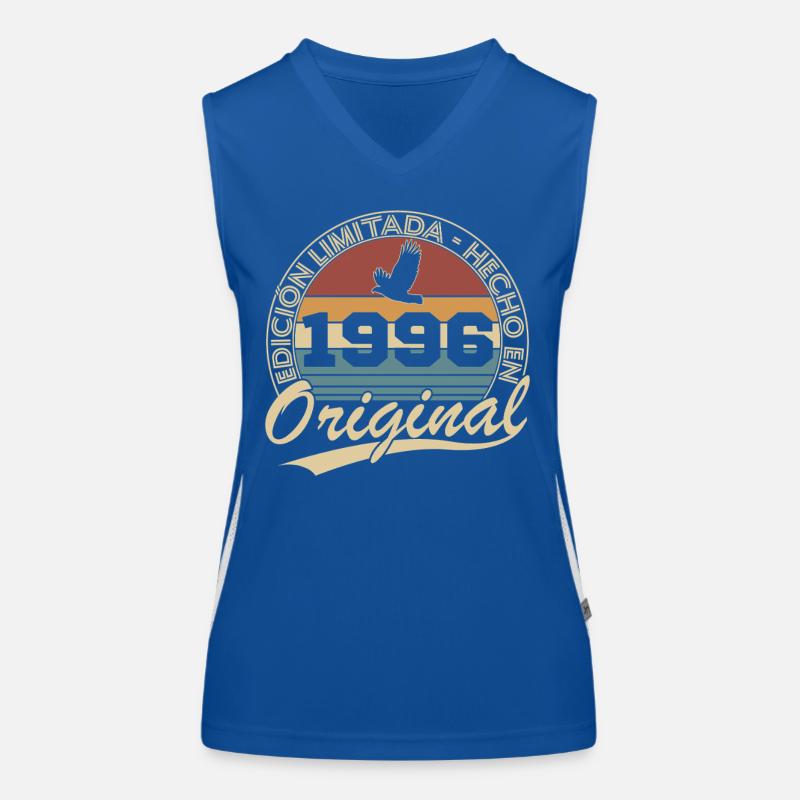1996 Vintage Retro Birthday Gift Women's Functional Contrast Tank Top