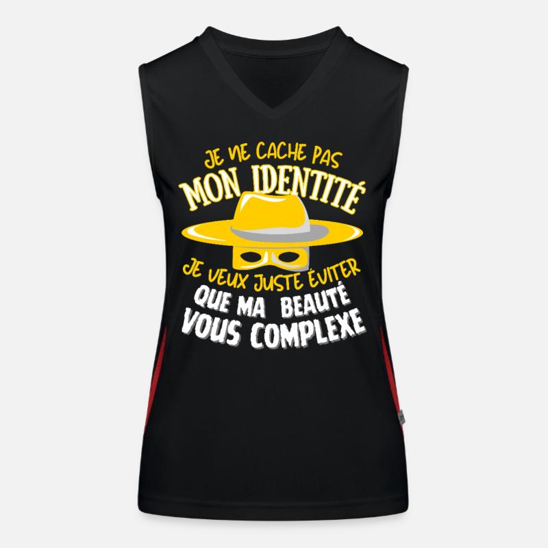 Hidden beauty Women's Functional Contrast Tank Top