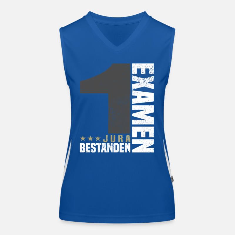 Congratulations 1st Exam Law Women's Functional Contrast Tank Top