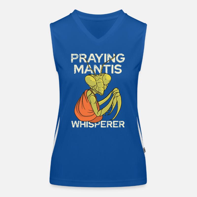Mantide en prière – Whisperer Débardeur respirant contrasté Femme